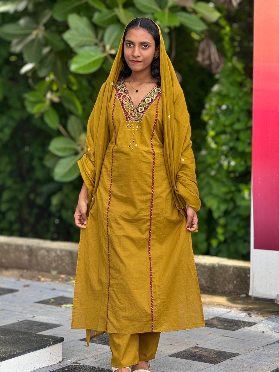 Pure cotton churidar