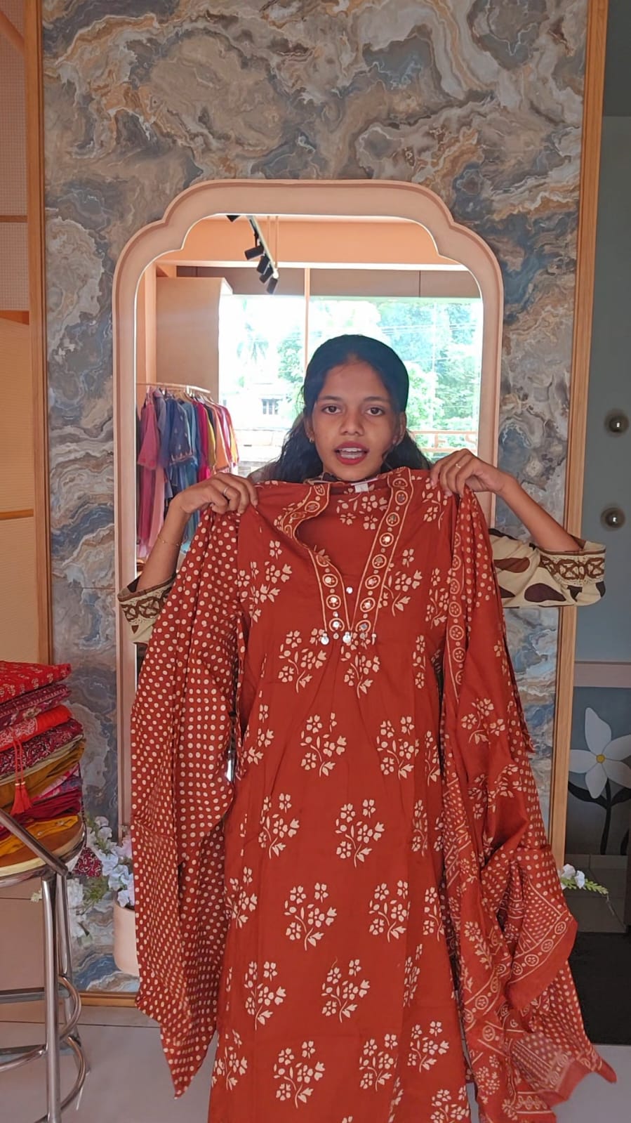 Pure cotton churidar