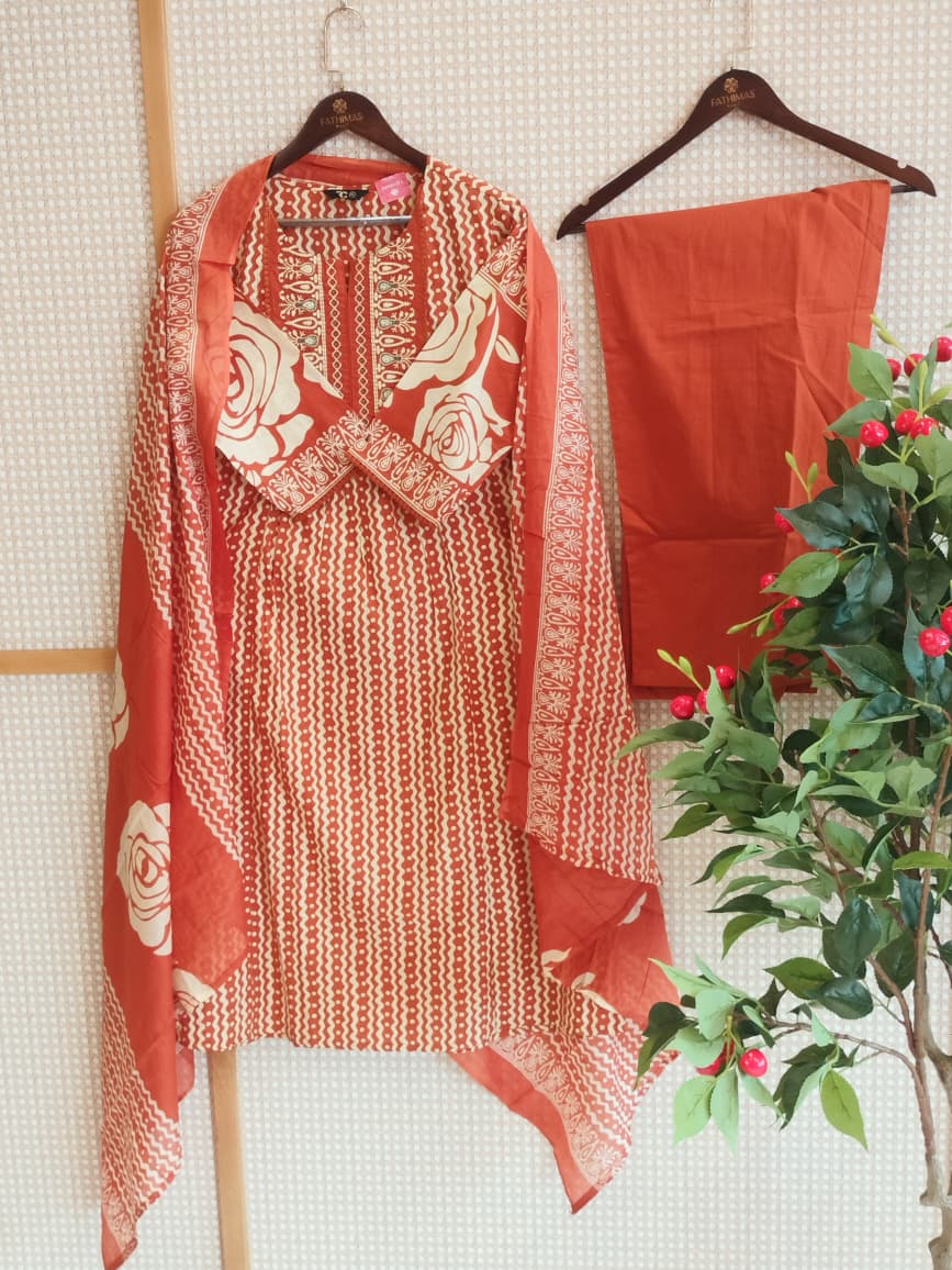 Pure cotton churidar