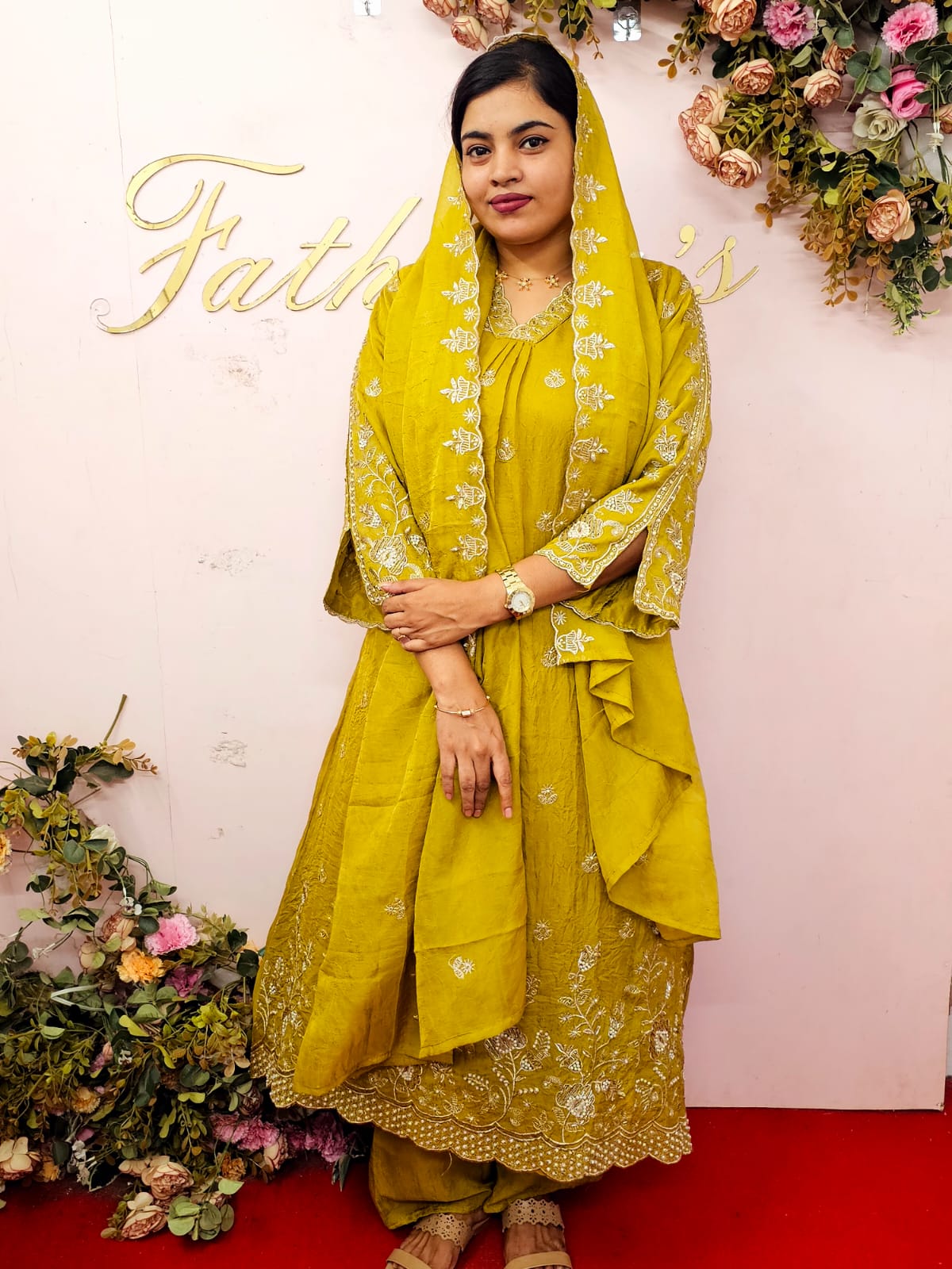 PARTY WEAR CRUSH GEORGETTE