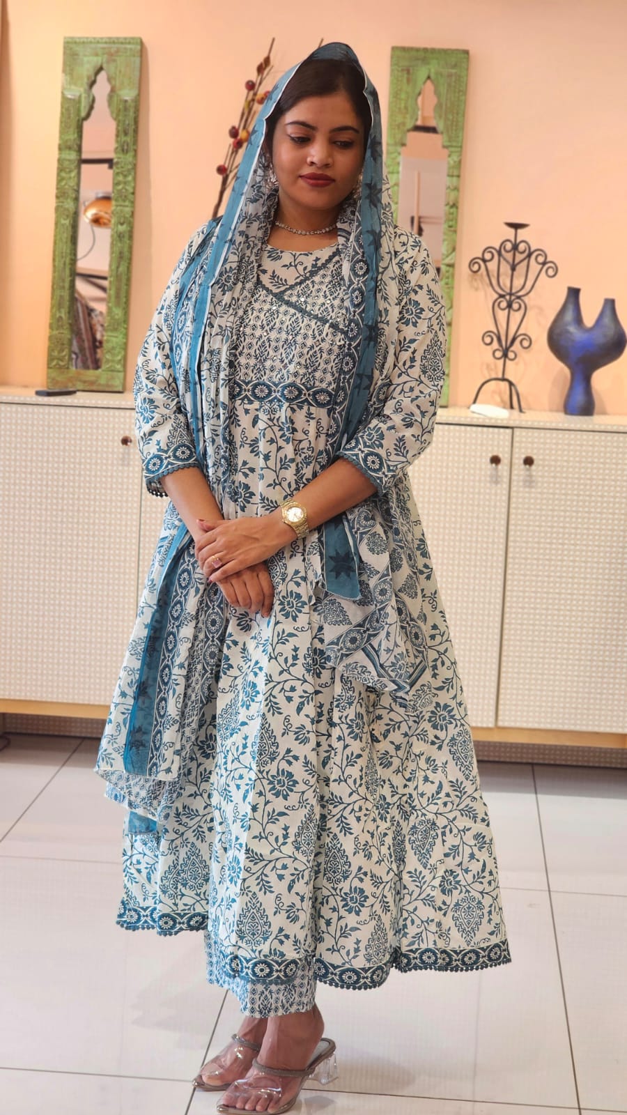 Pure cotton Churidar