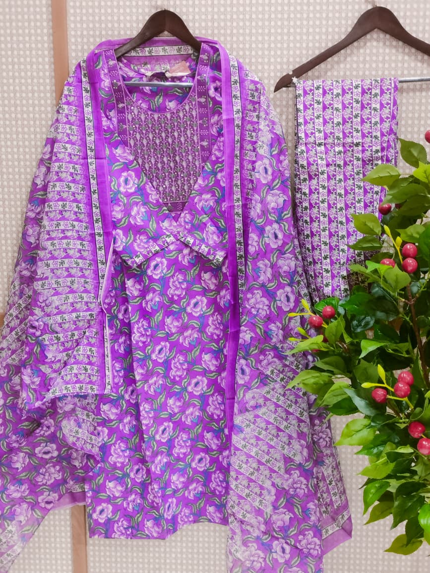 pure cotton churidar
