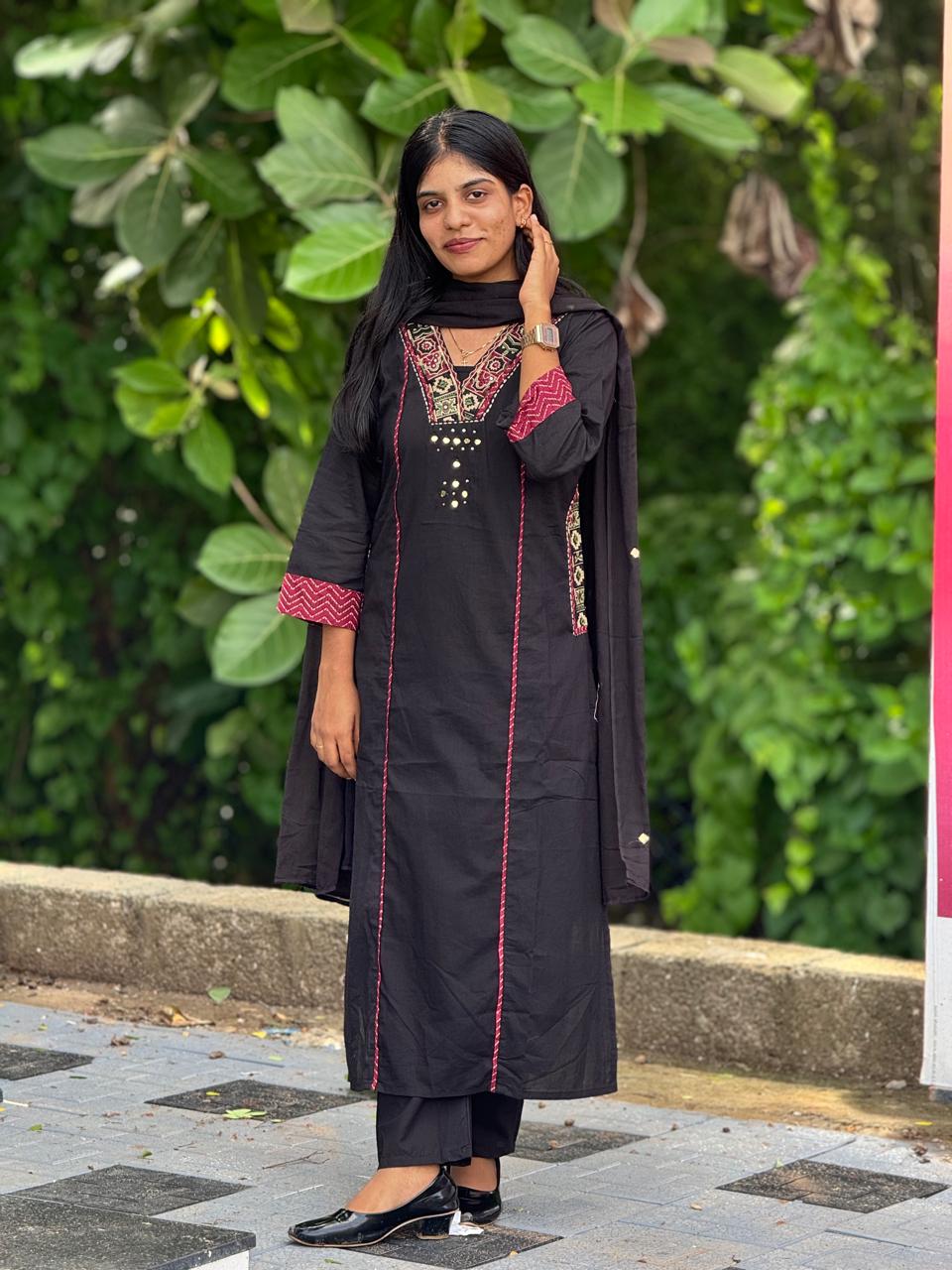 Pure cotton churidar