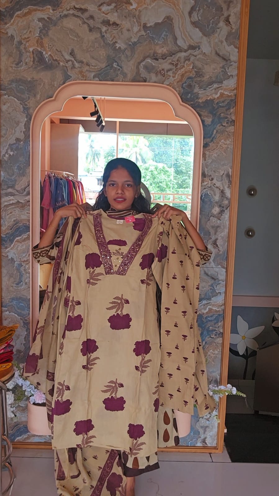Pure cotton churidar