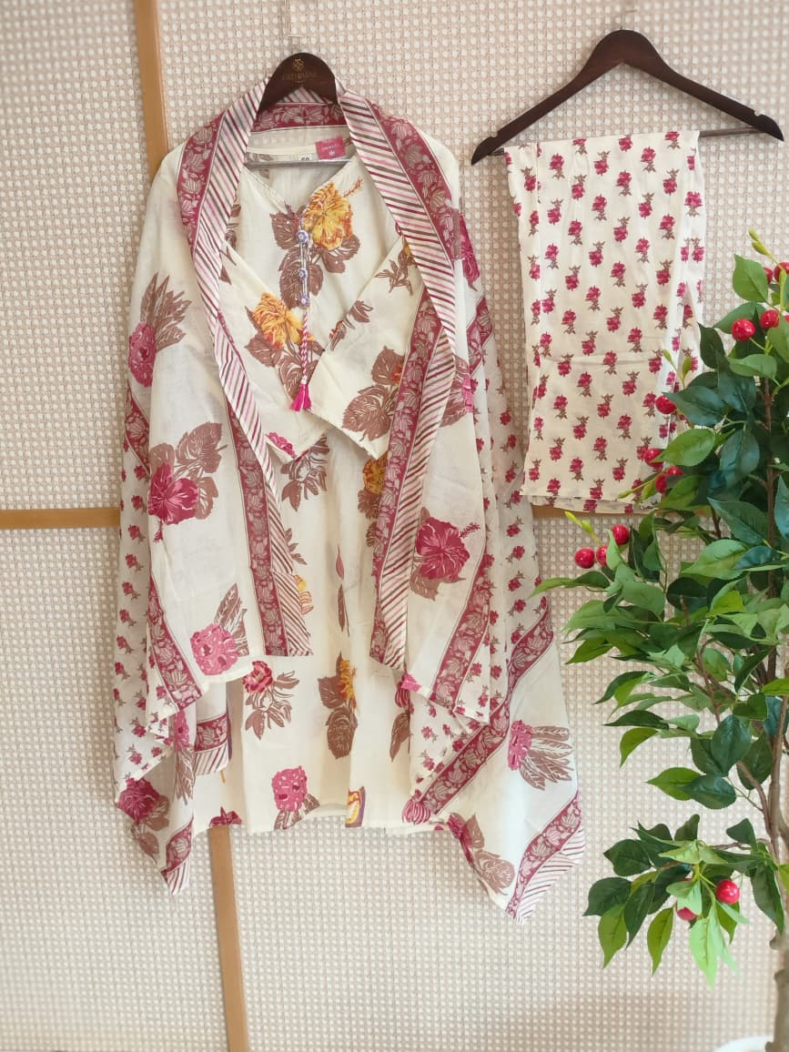 Pure cotton churidar