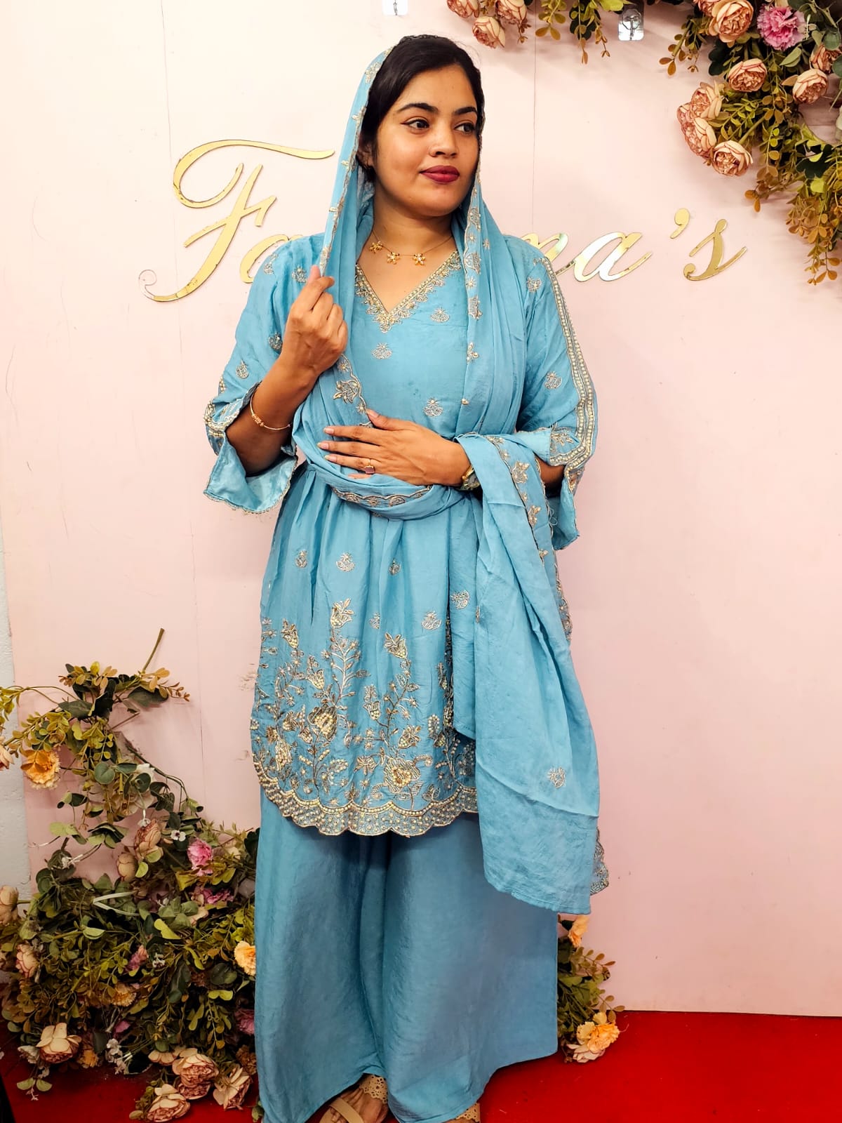 PARTY WEAR CRUSH GEORGETTE