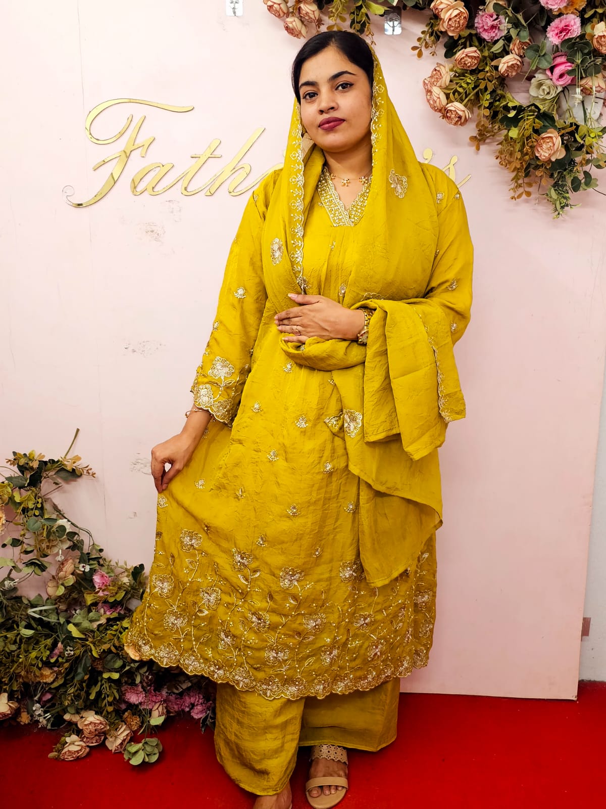 PARTY WEAR CRUSH GEORGETTE